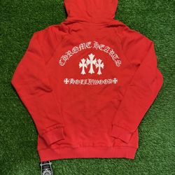 Chrome hearts red jacket size small