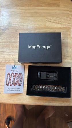 MagEnergy Magnetic Therapy Bracelet – New in Box w/ Sizing Tool