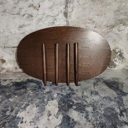 Oval Dining Table W/ Legs And Hardware