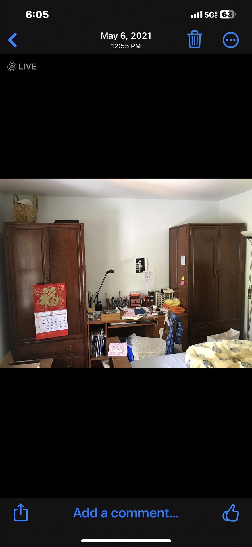 Wardrobe Cabinets Set of Two