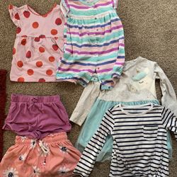 Toddler Girl Clothing In 2T (all For $8)