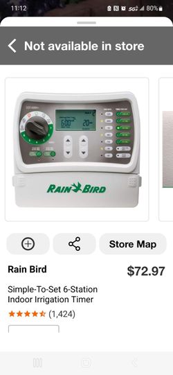 Rain Bird Indoor Irrigation Timer