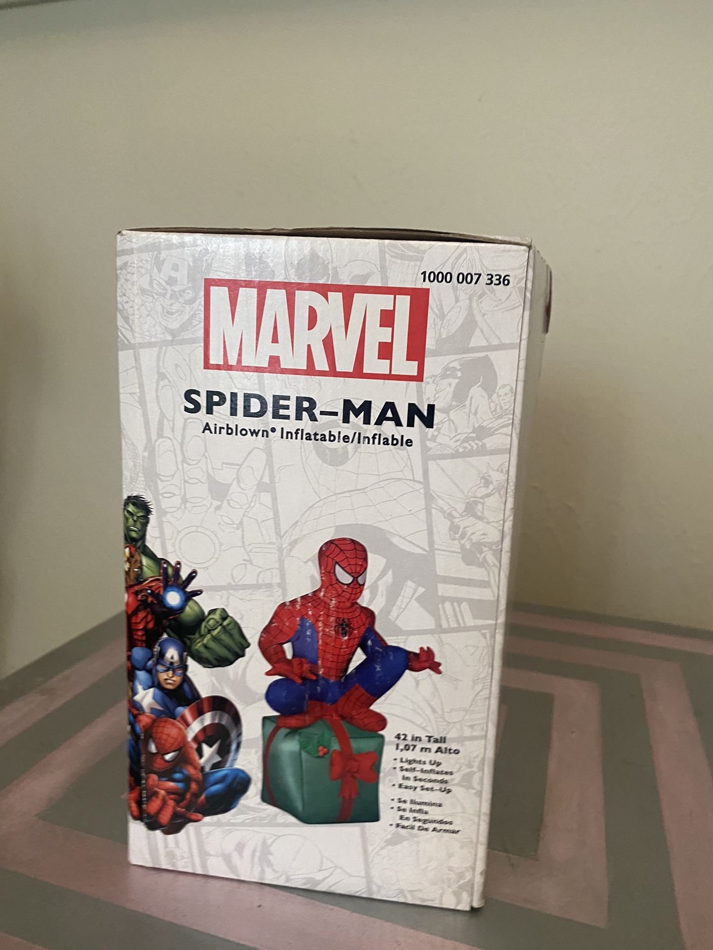 Marvel factory Ultimate Spider-Man Airblown Inflatable Halloween - 3.5 FT • RARE!!