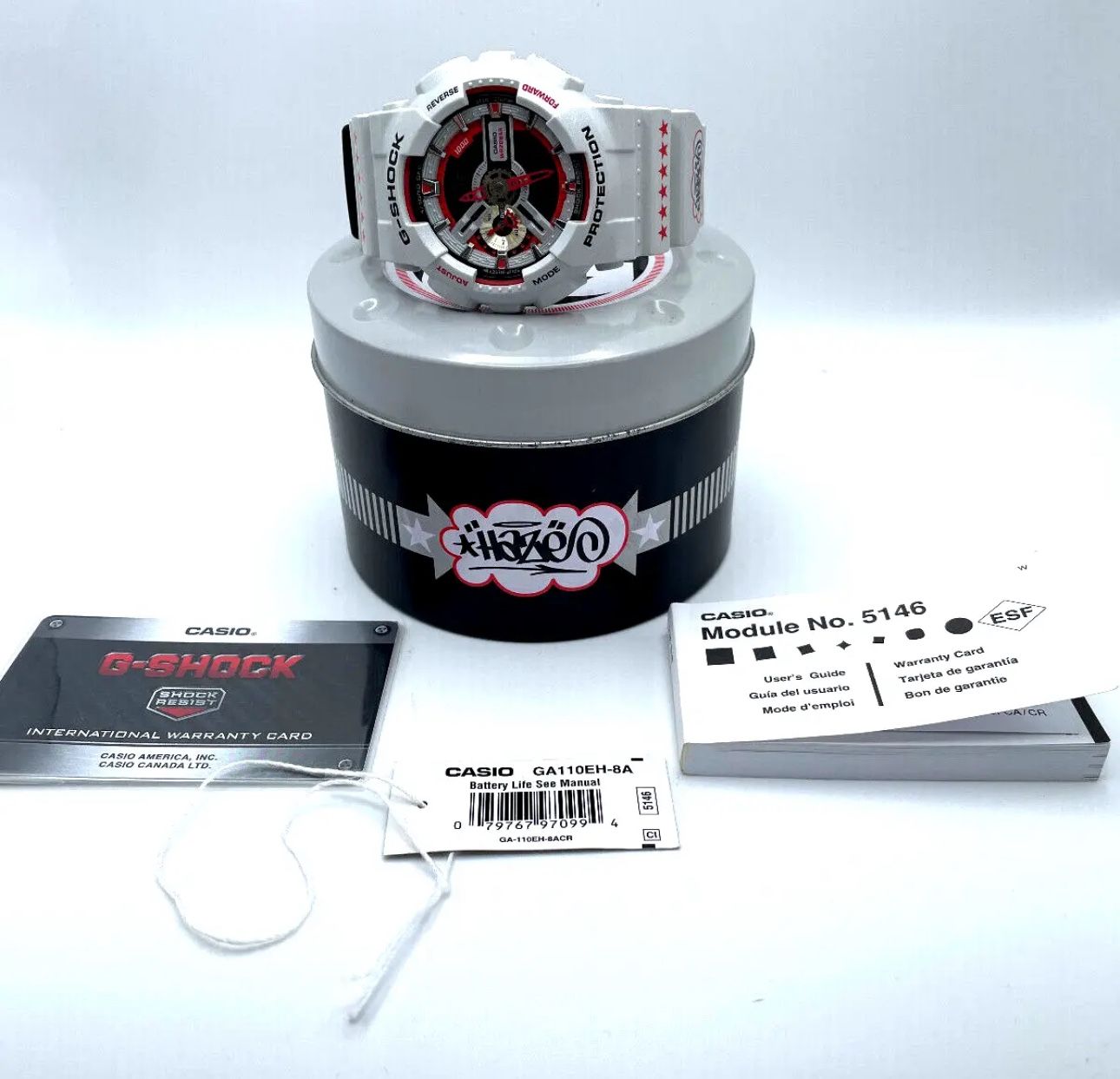 CASIO G-SHOCK ERIC HAZE Collaboration Model Eric Haze