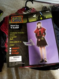 Brand new girl's Halloween costume "royal vampire"