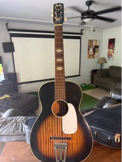 Stella vintage acoustic parlor guitar H929