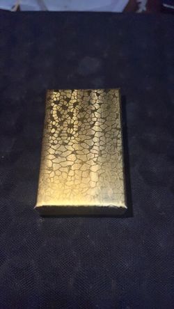 Earring gold nuggets