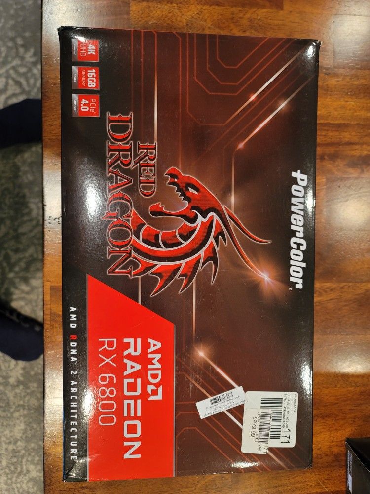 AMD RADEON RX 6800 RED DRAGON GRAPHICS CARD for Sale in Bethpage, NY ...