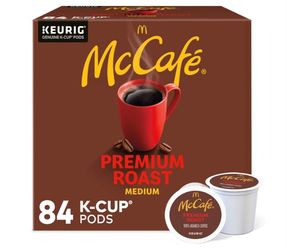 McCafe Premium Roast Coffee,84 Count
