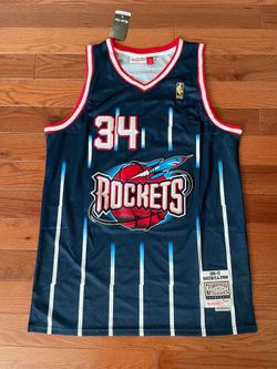 1996-97 Houston Rockets Hakeem Olajuwon Mitchell and Ness Jersey - Men’s XXL