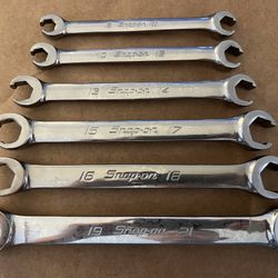 Snap-on 6pc Metric Flare Nut Wrench Set