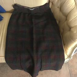 Wool Skirt  from England Size 8