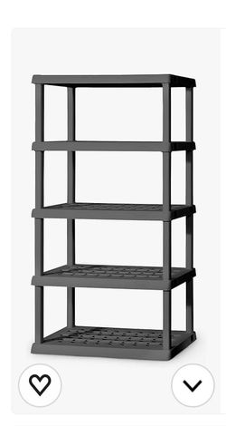 Sterilite 5 shelf heavy duty rack new in boxes $50