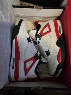 Jordan 4 Red Cements