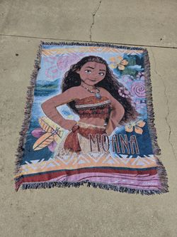 Disney Northwest Moana Tapestry Throw Blanket