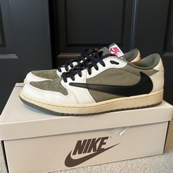 Authentic Nike Travis Scott Olive Size 12