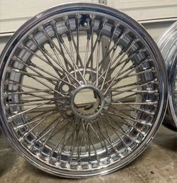 Dayton Wire wheels.16 “ Chrome Finish | Vintage Style DAYTON WHEEL PRODUCTS-DAYTON, OHIO, USA