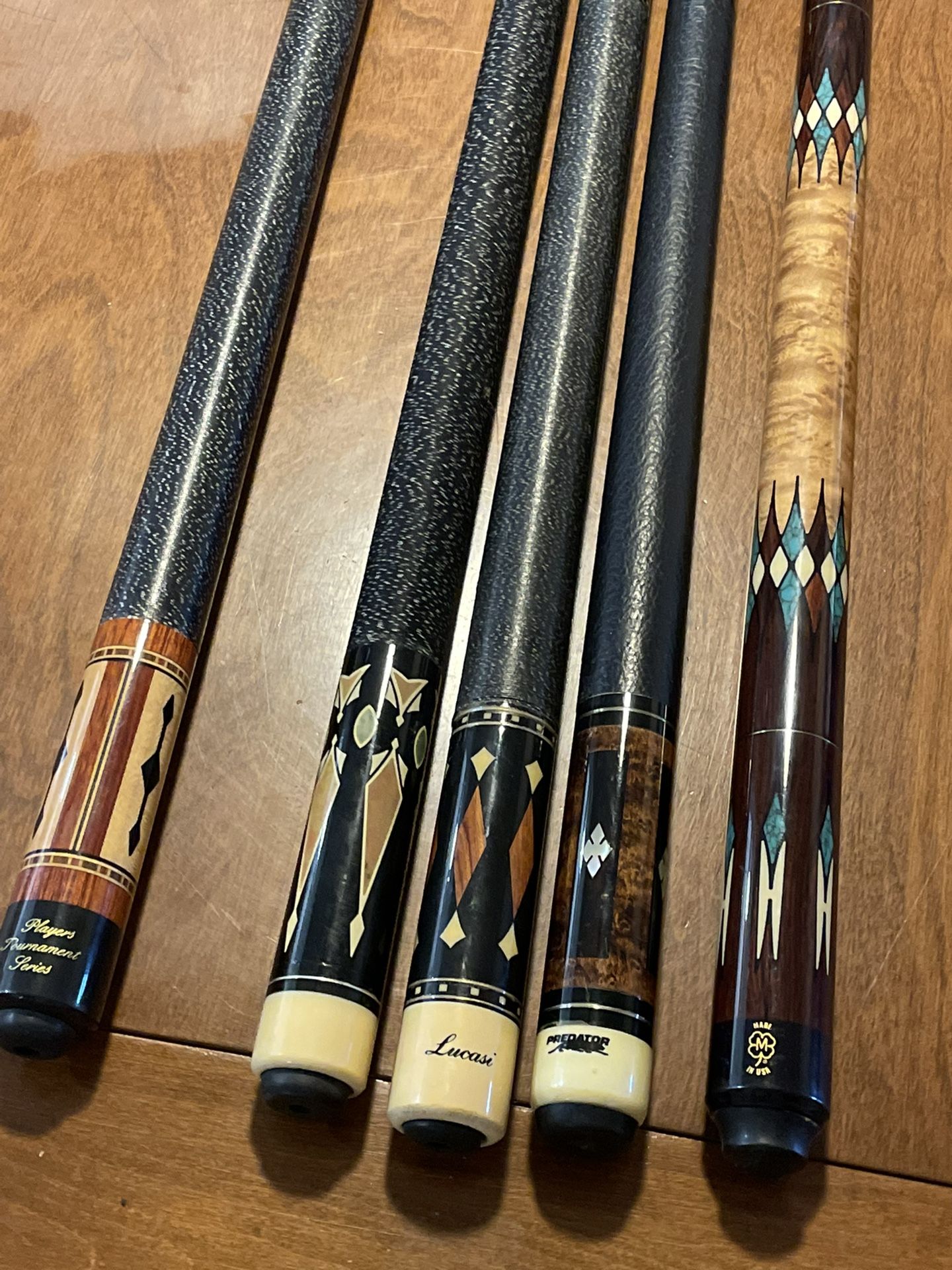 Collectable Pool Cues