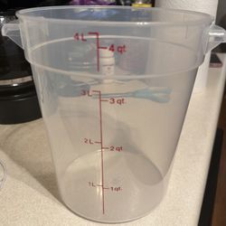 4qt Food Grade  Containers 11pcs