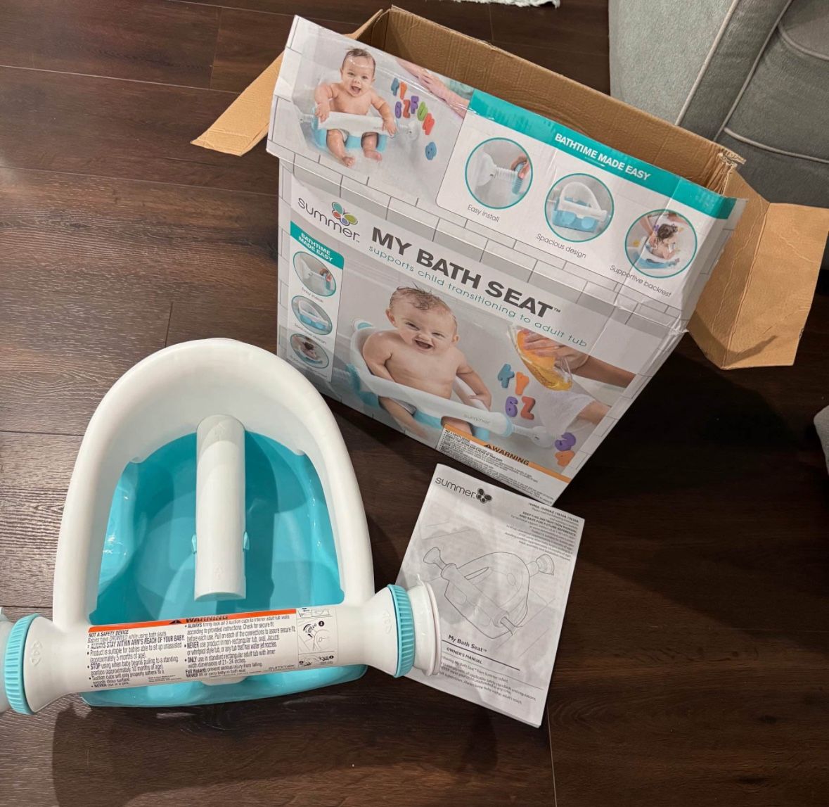 Summer Infant My Bath Seat Soft Support