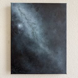 NEW Galaxy Sky Milky Way Original Acrylic Painting on Canvas