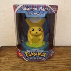 1999 Pikachu Bank 