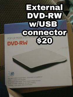Mobile external DVD-RW