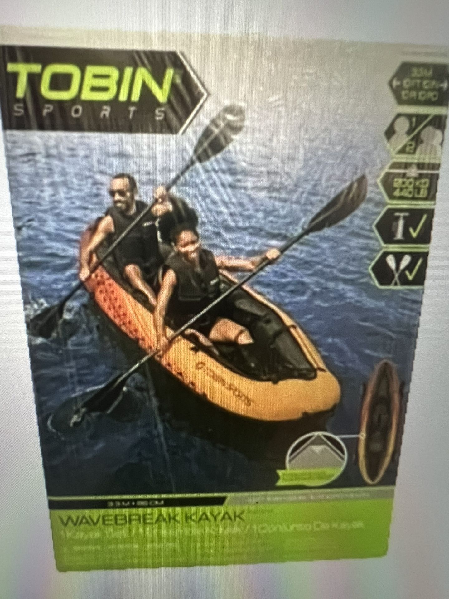 Tobin Sports 10 Wavebreak Kayak