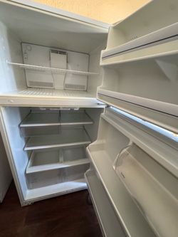 White fridge