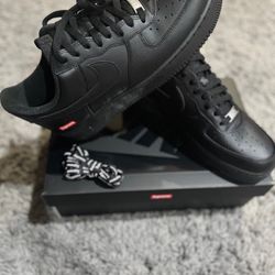 Black Supreme Air Force 1