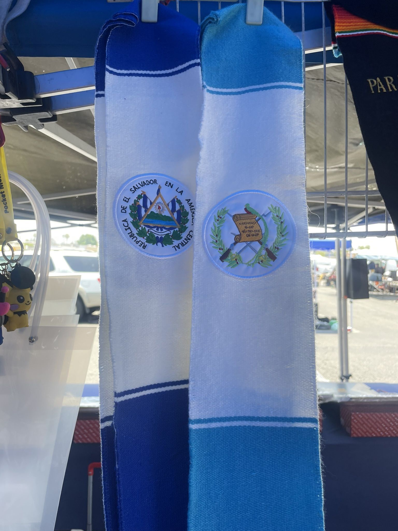 Salvador & Guatemala Cream Grad Sashes