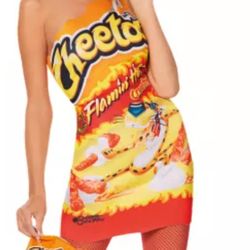 Flamin Hot Cheeto Girl Dress Halloween Costume