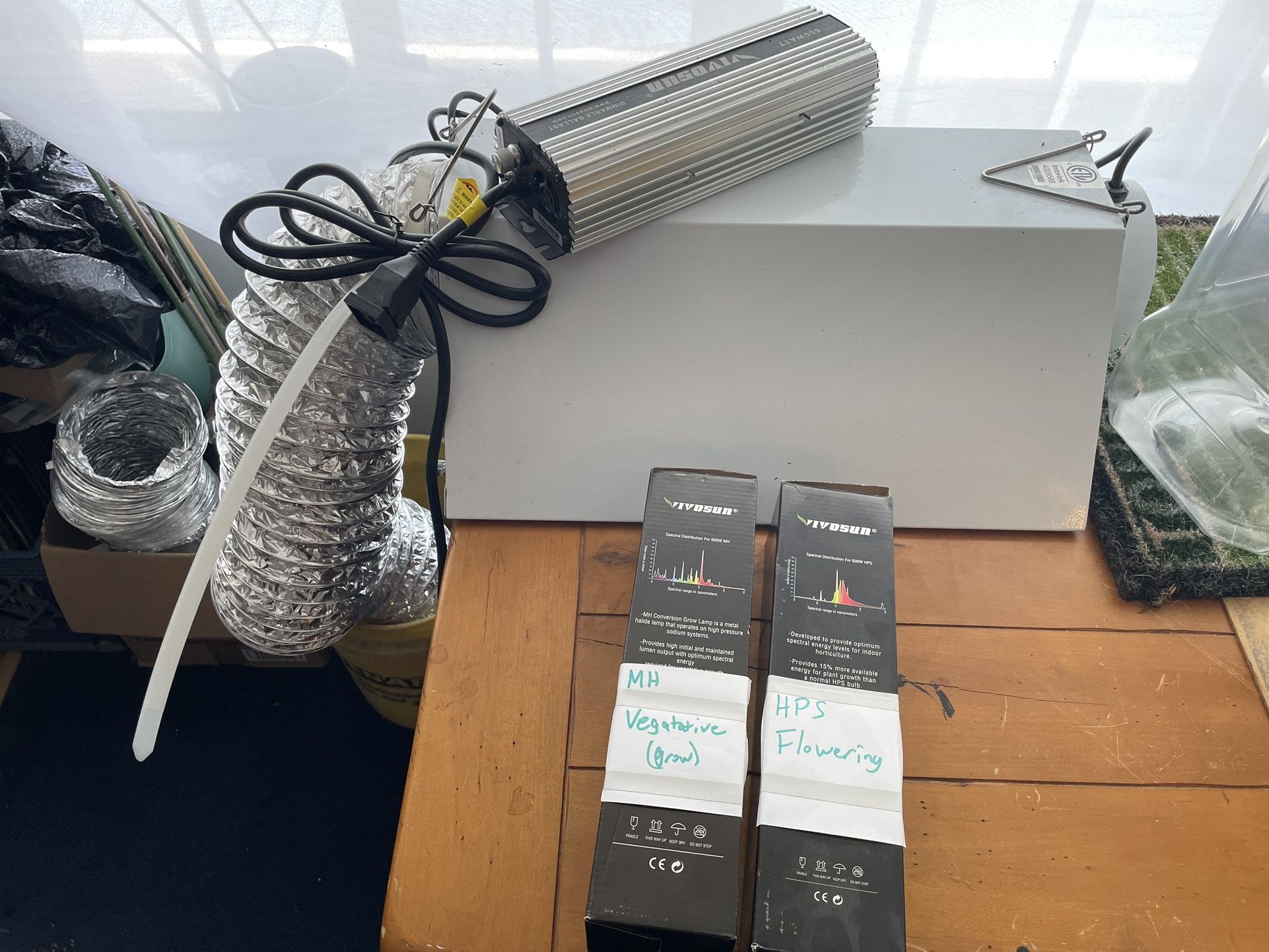 600 Watt Dimmable Grow light