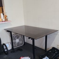 Kitchen  Tinted  Glass Table 