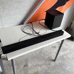Vizio Sound Bar & Subwoofer 