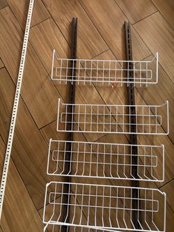 Over the door storage rack