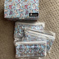 Tokidoki disposable masks - Unicorno