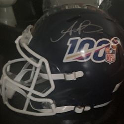 A.J. Brown Autographed 2019 NFL Draft Full Size Helmet