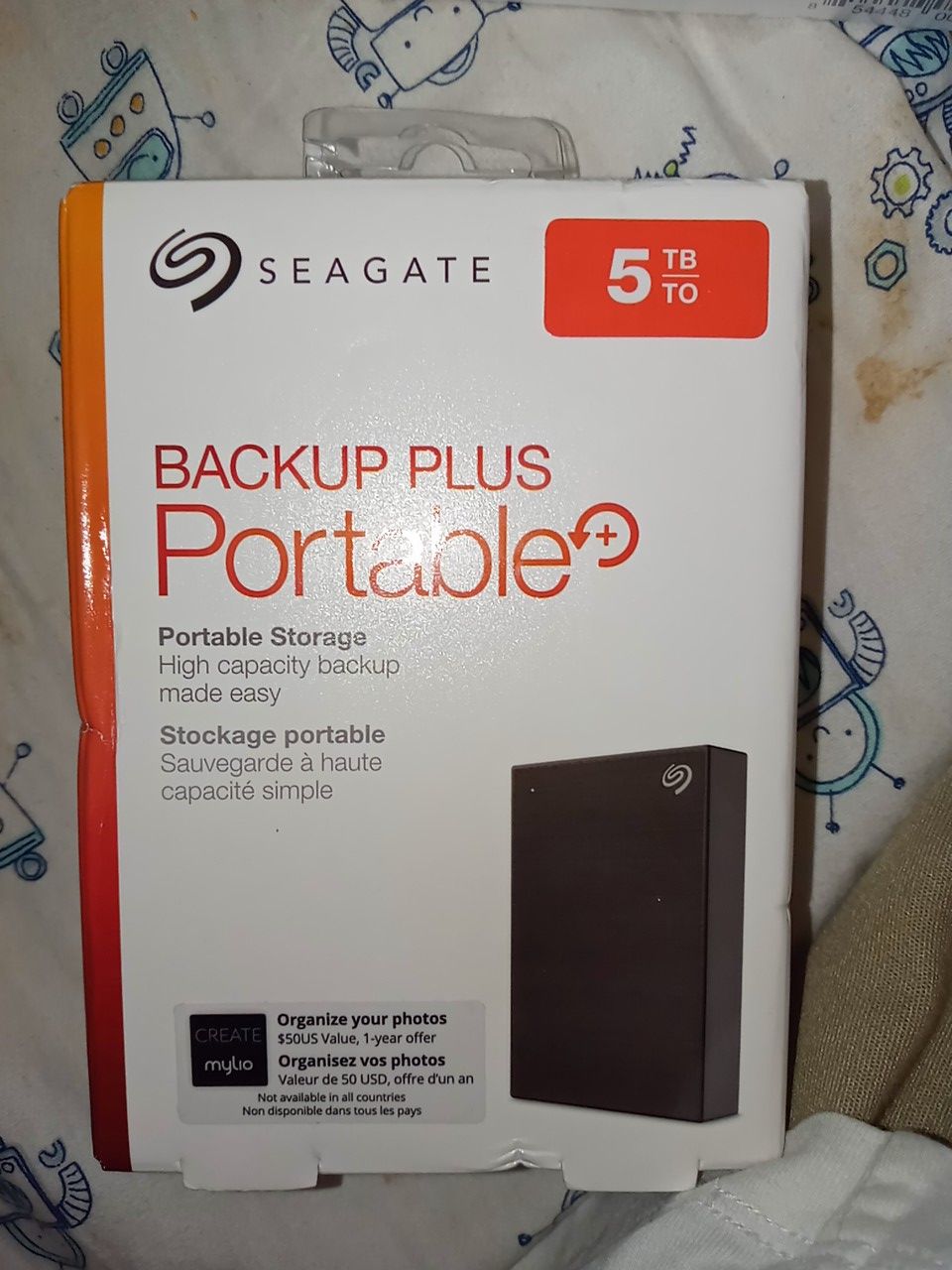 Seagate Backup Plus 5TB External Hard Drive