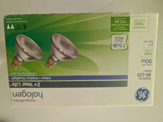 GE Halogen 1900 Lumens light bulb