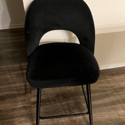 Black Velvet Chairs