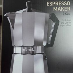 Primula Aluminum Espresso Maker - 9 cups