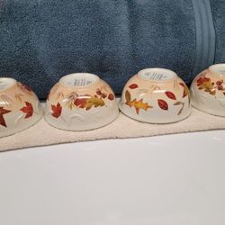 Longaberger Fall Foliage Bowls