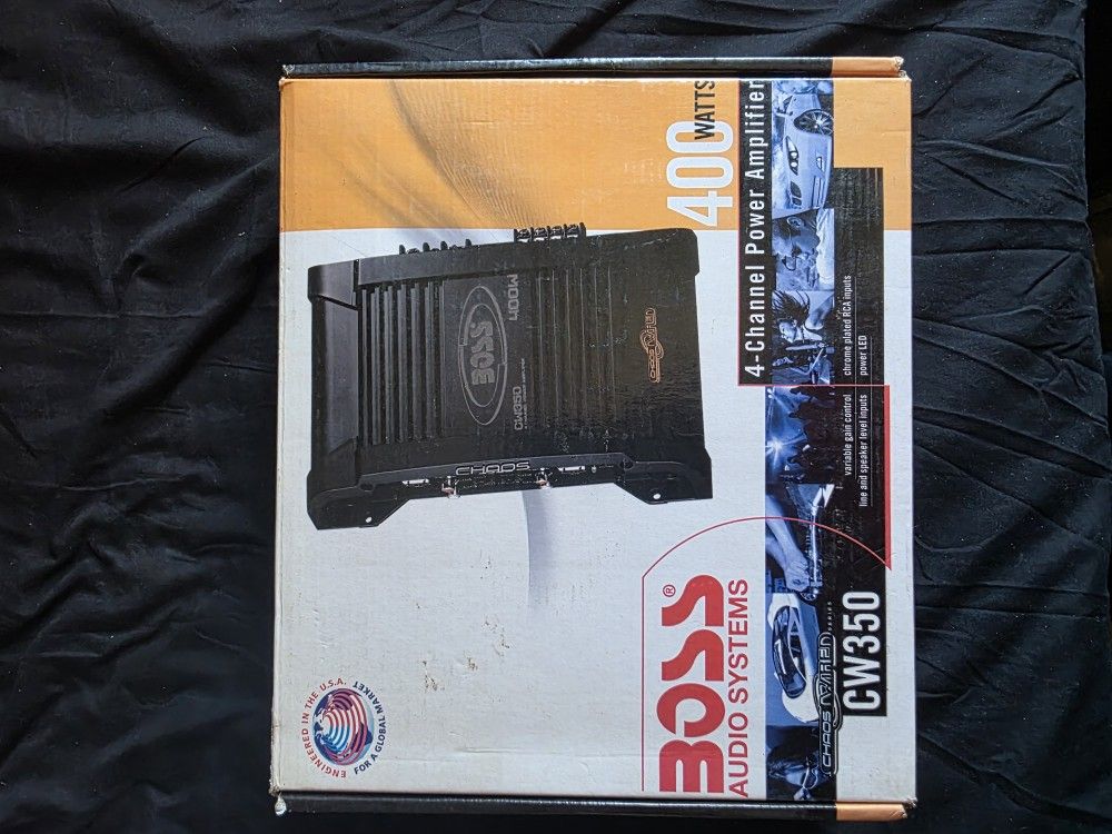 Boss CW350 400 Watt Amp
