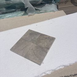 Silver Travertine Tile 4 X4 Honed And Filled 