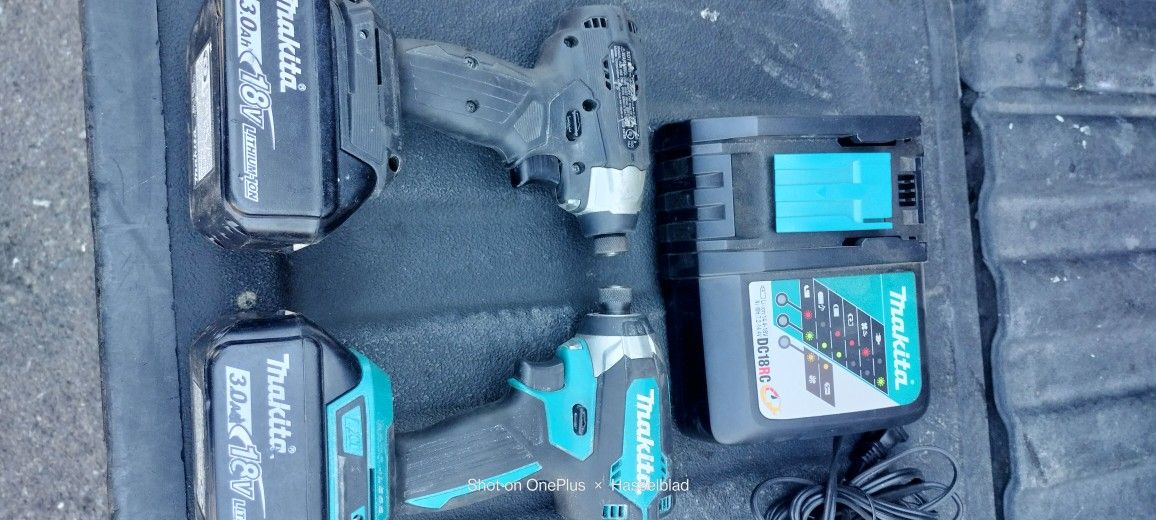 Makita Combo Drills 18 Volts