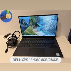 Dell XPS 13 9380 – 13.3” Full HD – i5 – 8GB RAM – 256GB SSD 💻