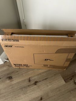 Acer nitro KG1 series monitor 27”
