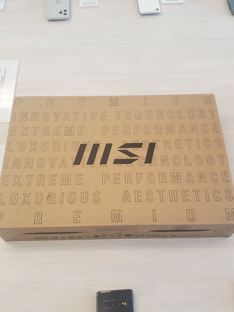 Msi Thin 15.6in Brand New - Buy in full or $1 today