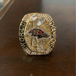 Joe Flacco Baltimore Ravens World Championship Super Bowl Ring